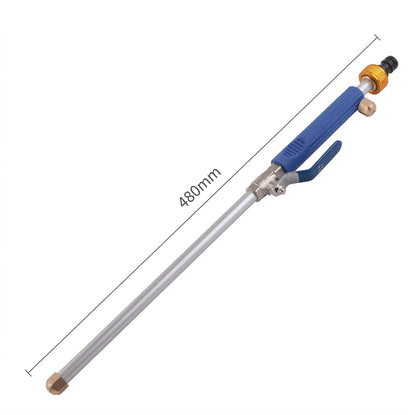 48" Turbo Jet High-Pressure Water Wand – Heavy-Duty Stainless Steel & Brass